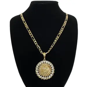 Divino Niño Jesus Necklace Santo Niño de Atocha 14k Gold Plated