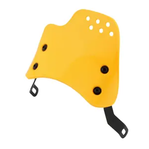 1PC Universal Motorcycle Windshield for Husqvarna Yamaha XSR Royal Enfield Triumph Round Headlight Models UV Resistant Scratch Proof Quick Release Windscreen Cafe Racer Wind Deflector