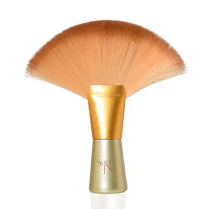 SunFX Finishing Powder Brush | Large Professional Fan Brush for Salon Use | Perfect For Spray Tan Powder Flawless Makeup Flawless