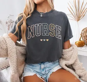Nurse Shirt, Nurse T-Shirt For Work, RN Nurse Shirt, Registered Nurse Shirt, Nursing School Tee Cute Nursing T-Shirt, Casual Gift For Women For Men