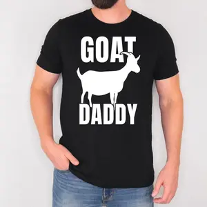Goat Daddy Shirt, Funny Fathers Day Gift For Dad Sweatshirt, Goat Dad Hoodie, Farm Animal Lover, Unisex Sweater Pullover Tee