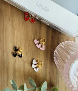 Kindle Charm for Kindle Dust Plug, Phone Charm Plug, USB-C, Type C, Lightning, Micro usb, Bookish Accessories