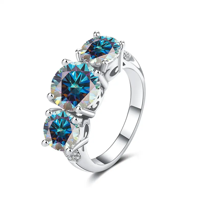 4 carat rainbow blue (GAR certificate+bl