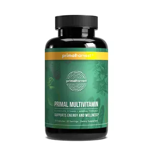 Primal Multivitamin - Comprehensive Once a Day Multivitamin for Energy and Immune System. 21 KEY VITAMINS AND MINERALS. 30 Capsules Primal Multivitamin - Comprehensive Once a Day Multivitamin for Energy and Immune System. 21 KEY VITAMINS AND MINERALS. 30 Capsules