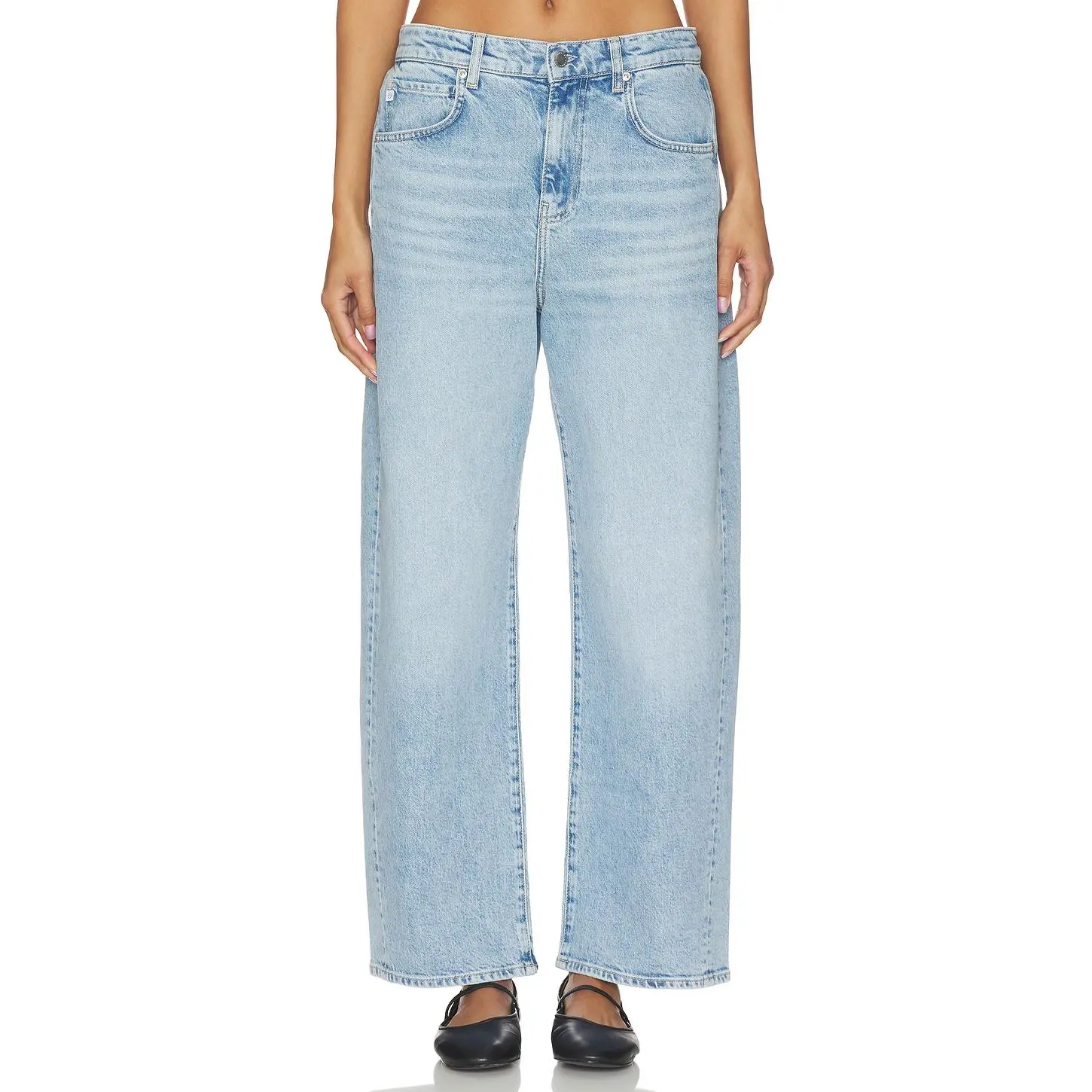 AG Jeans Hattie Barrel Jean in Gold Country