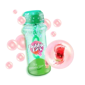 Bubble Lick Edible Bubbles | Watermelon Flavored Bubbles For Kids