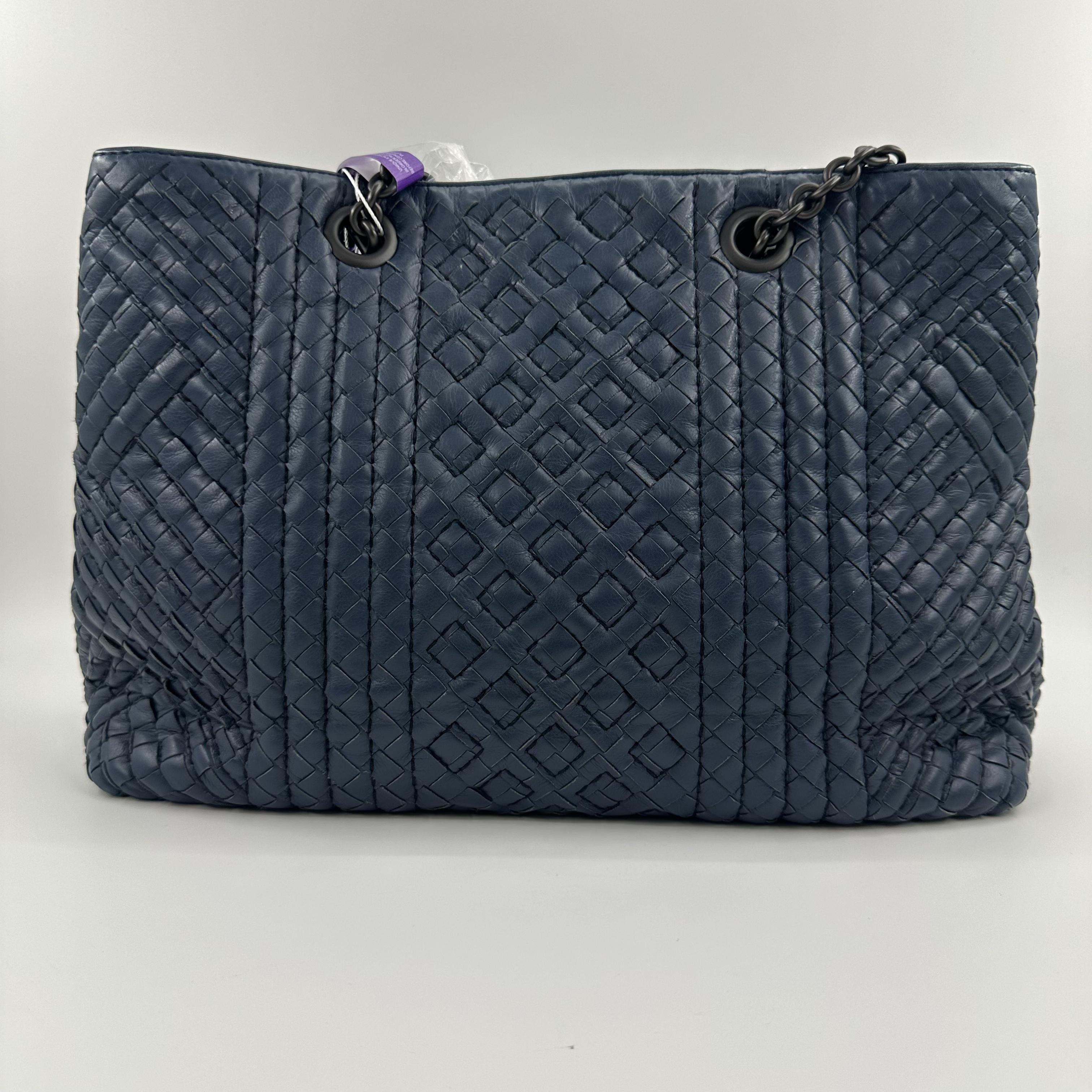 Pre-owned Bottega Veneta leather tote hand/shoulder bag