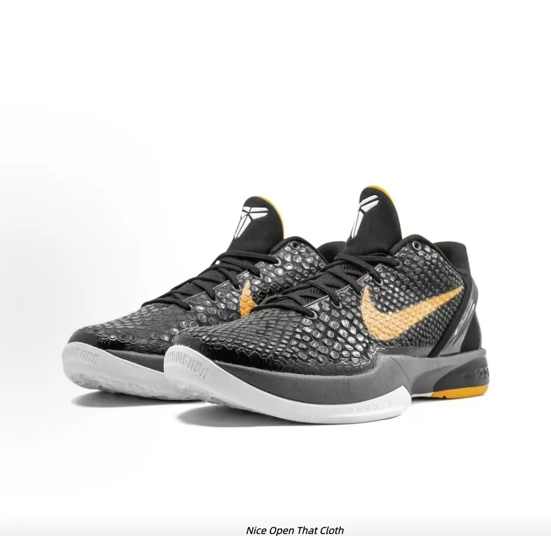 All Black Mesh Basketball Sneakers Gold Side Logo Tongue Flying Graphic Emblem Thick Light Foam Shock Absorbing Two-Tone Outsole Hard Support Midsole Anti Slip Training Casual Shoes Unisex