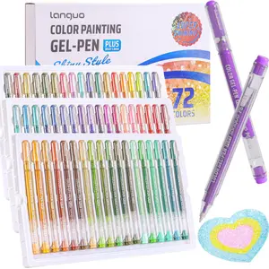 Super Flash effec Gel Pen,Glitter Gel Pens for Adult Coloring,1.0mm Vivid Color Variety Sparkle Glitter Gel Pen, Drawing, DIY Projects, Crafts Art Supplie