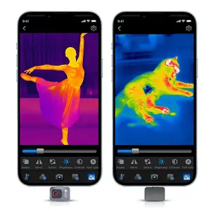 Thermal Camera for Android Phone, P2 Thermal Imager with 512 × 384 Super IR Resolution, Infrared Camera with 15X Zoom, 1.5℃ PCB Accuracy, -4°F~1112°F Temp Range Thermal Imaging Camera for Cell Phone