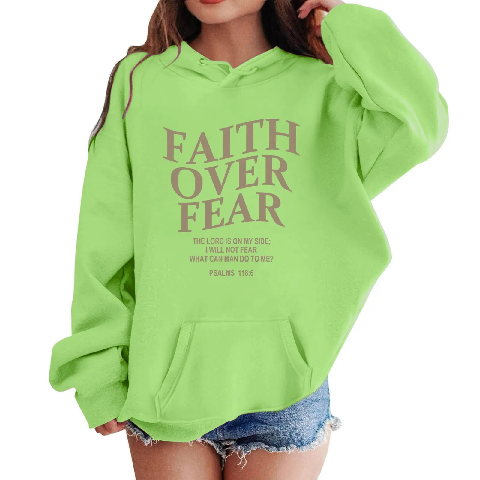 Green F (cotton super fleece)