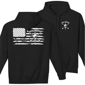 Elite U.S. Army Special Forces Hoodie - Nous Defions We Defy Troops Flag Design Cotton Fit