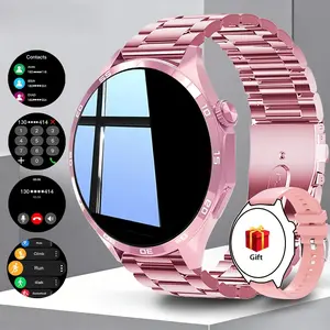 Outdoor HD Smartwatch with calls, unisex, supports wireless calls and answering, SMS notifications, fitness tracker, multiple wearing styles, various sports modes, compatible with iPhone and Android