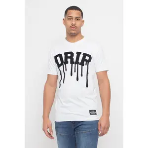 Chenille Patch Drip T-Shirt