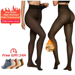 LULAN Warm Fleece-Lined Leggings for Winter Women Fleece Lined Tights For Cold Weather Jogging Yoga Or Gym Workouts High Waisted Breathable Yoga Leggings High Waisted Shaping Leggings