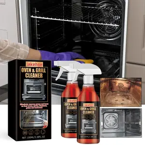 Oven Cleaner Foam, Oven and Grill Cleaning Agent, Odor Eliminator, Removes Odors and Dirt, Oil Remover, Liquid Form
