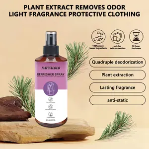 NATYALOLO Fabric spray Scented airfreshener Woody Floral Scent Floral Fruity Scent home perfume fragrance house smell good products air Fresh spray Plant extracts odors removal Room Deodorizer Aroma