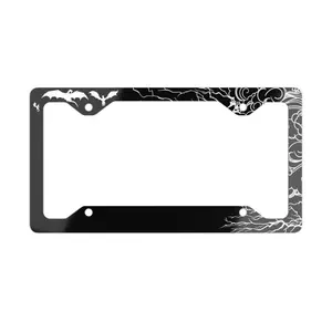 Fourth Wing License Plate Frame, Fourth Wing Basgiath Alumni Metal License Plate Frame Car Accessories