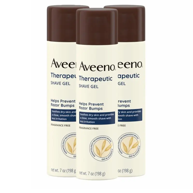 Therapeutic Shave Gel with Oat for Dry Skin Sets