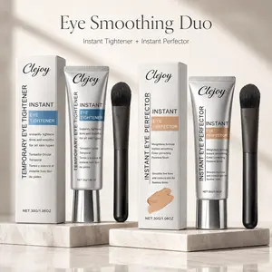 CleJoy Instant Tightening & Perfecting Duo Set, Anti-Aging All-Skin-Types Eye Treatment – Targets Puffiness, Dark Circles, Delivers Smooth Flawless Under-Eye Finish