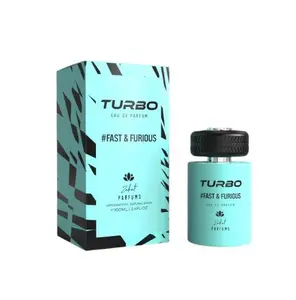 Zakat Parfums | Turbo - #Fast & Furious | Eau De Parfum | 100 ml - 3.4 fl oz | Unisex Fragrance | Lavender - Geranium & Oud Notes