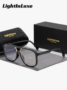 1 Pair LightInLuxe Unisex Full Frame Frog Frame Plano Glasses Transparent design,Fresh&Soothing