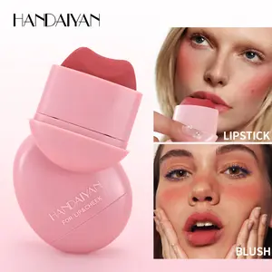 Long-Lasting Matte Blush Lip Gloss, Moisturizing Face & Lips Balm, Suitable for All Skin Types, Available in Multiple Shades