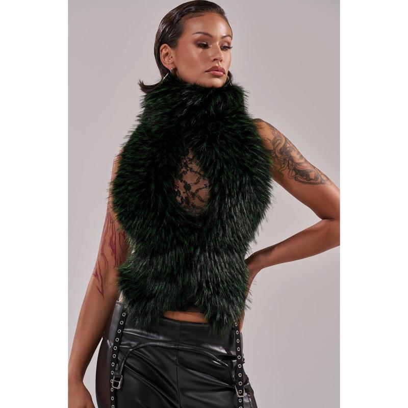 FEEL ME BABY FUR BLOUSE