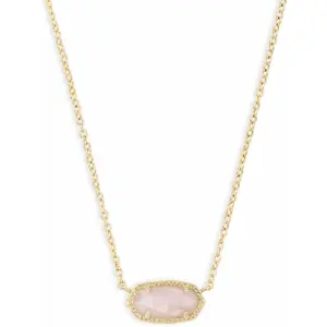 Elisa Pendant Necklace for Women, Fashion Jewelry, 14k Gold-Plated
