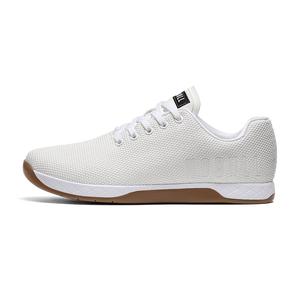 NOBULL Women's Outwork Shoe in White Gum - OG Strength Training Shoe, Durable Gym Trainer, Lifting Sneaker