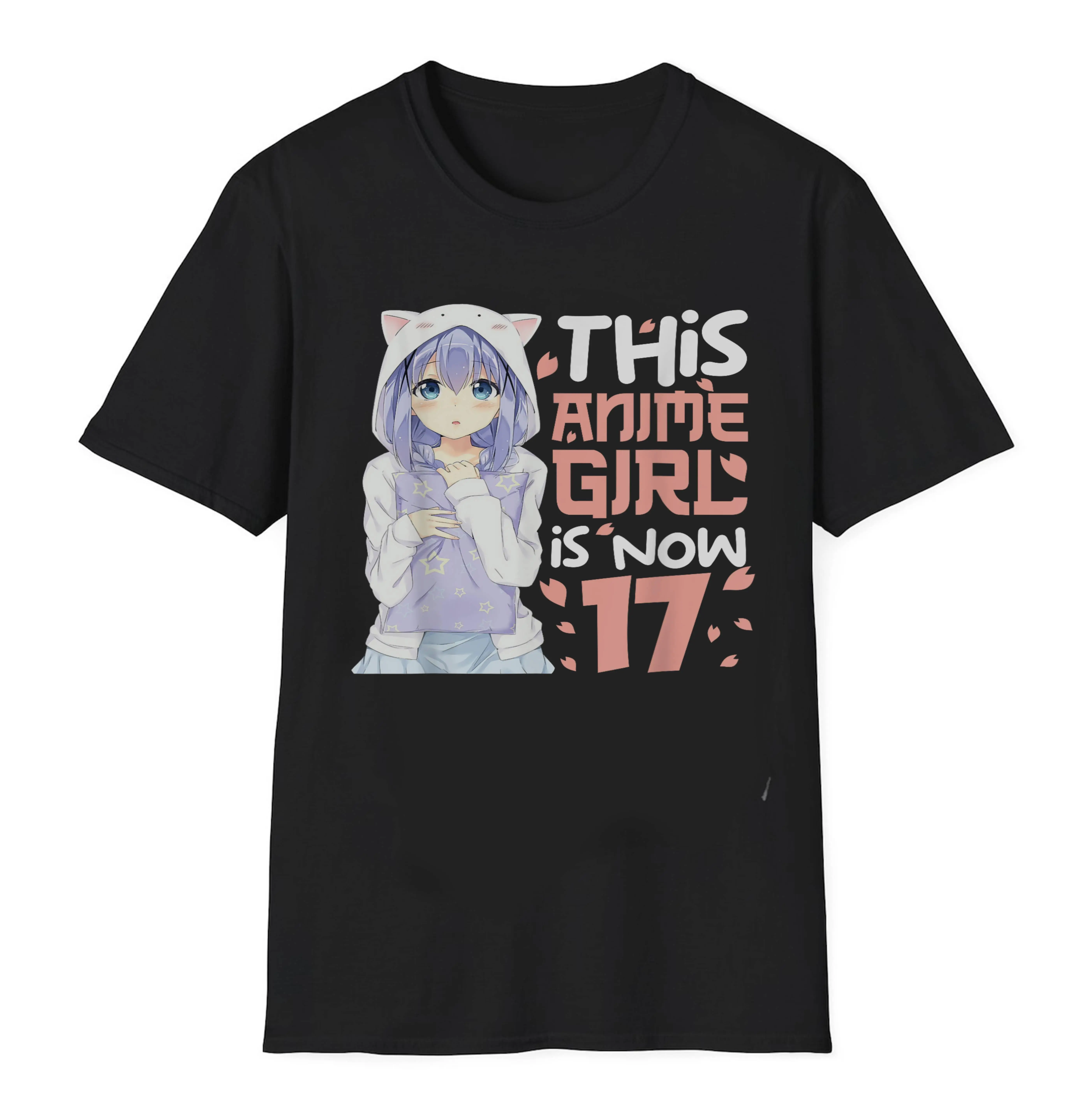 This Anime Girl Is Now 17 Year Old 17th Birthday Anime Gifts Unisex T-Shirt Gift for Men and Women