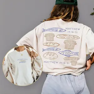 Bible Verse PNG Christian Shirt Matthew 1416-21 Bundle Feeding 5000 Scripture, Jesus Shirt, Bible Verse Religious Shirt Birthday Casual
