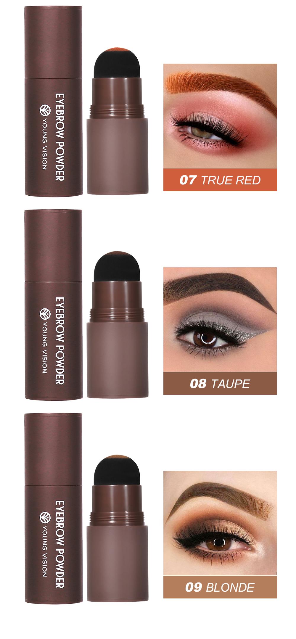 YOUNG VISION Eyebrow & Hairline Contour Kit Eyebrow Powder Pen Stamp Natural Daily Commuter Makeup