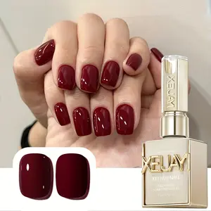 XEIJAYI Picture - Frame - Bottle Solid Color Gel Polish, High - Gloss Long - Lasting Formula, Smooth & Vibrant Pigment, Ideal For Salon & Home DIY Nail Art, Nail Supplies