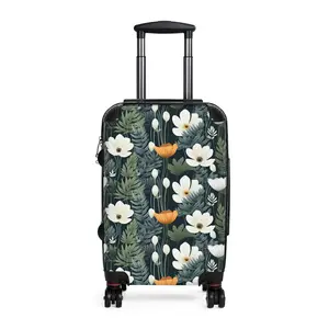 White Poppy Suitcase