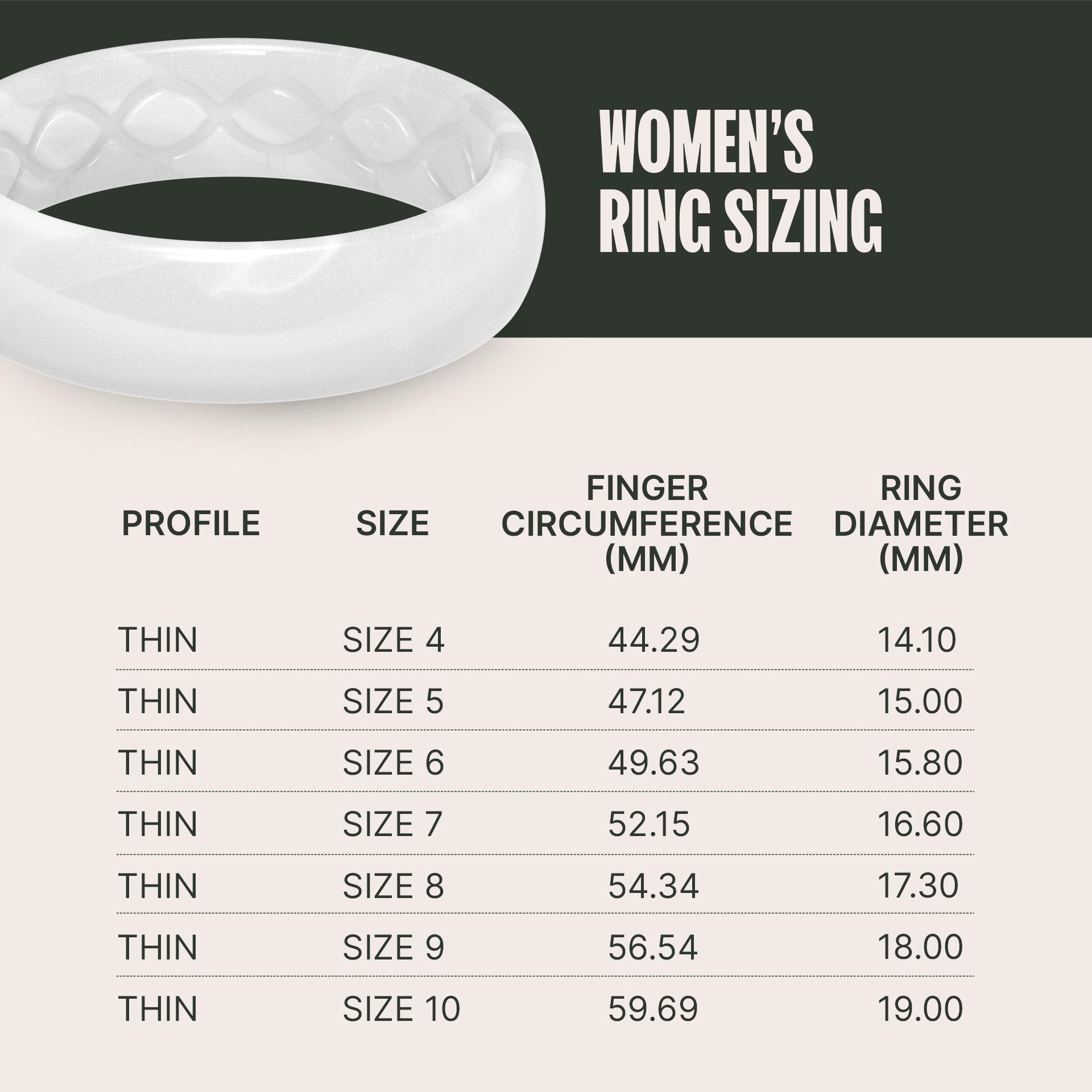 Groove Life Solid Pearl Thin Ring