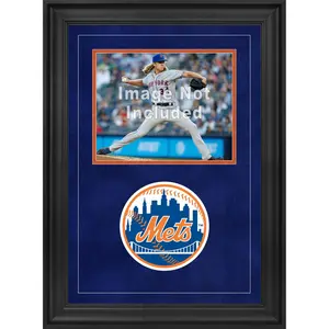 New York Mets Deluxe 8" x 10" Horizontal Photograph Frame with Team Logo