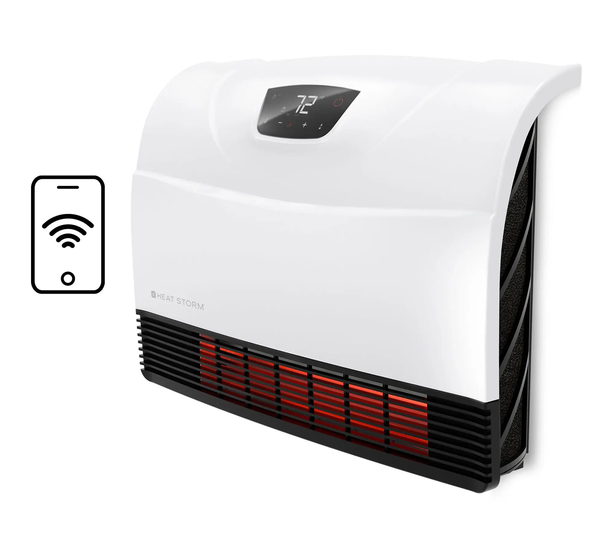 Heat Storm 1500 Watt Phoenix Infrared WIFI Heater Gray Heat Storm 1500 Watt Phoenix Infrared WIFI Heater Gray