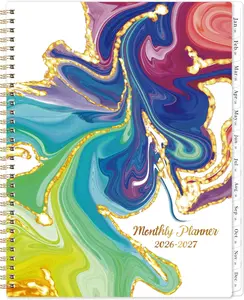 2026-2027 Monthly Planner/Calendar - 2 Year Monthly Planner/Calendar 2026-2027, 9" x 11", Jan. 2026 - Dec. 2027, Tabs, Back Pocket, Holidays - Boost Your Productivity