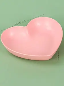 5-Pack Heart-Shaped Plastic Snack Plates - Perfect for Candy, Fruit, Parties, and Christmas Gifts5-Pack Heart-Shaped Plastic Snack Plates - Perfect for Candy, Fruit, Parties, and Christmas Gifts