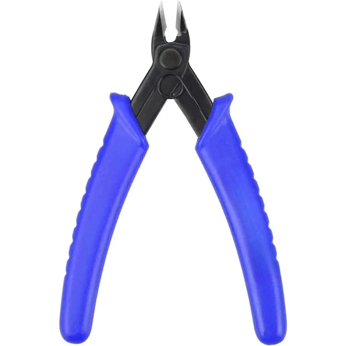 Flush  Pliers, Wire , Flush Cutters, Nippers, Diagonal , Wire Cutters Side ,  Shear  Precision Electronics Siding  Pliers 5 inch, Blue