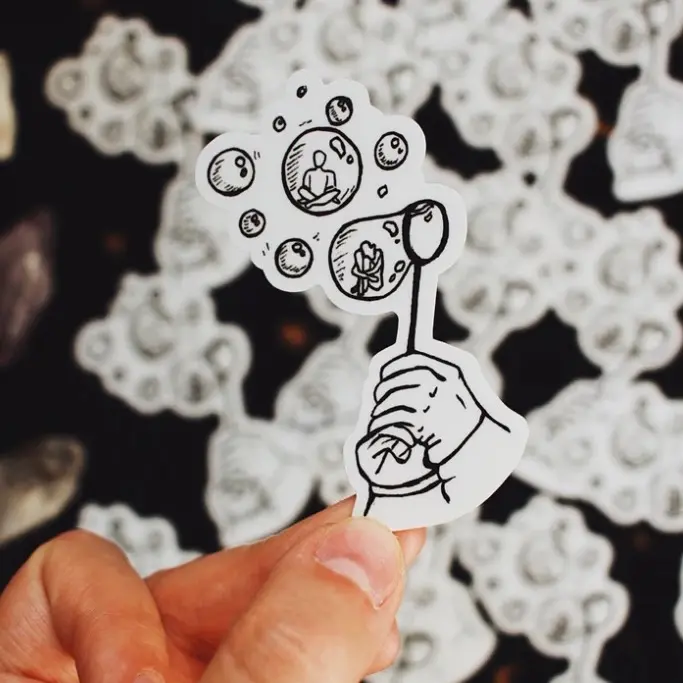 The Bubbles Sticker