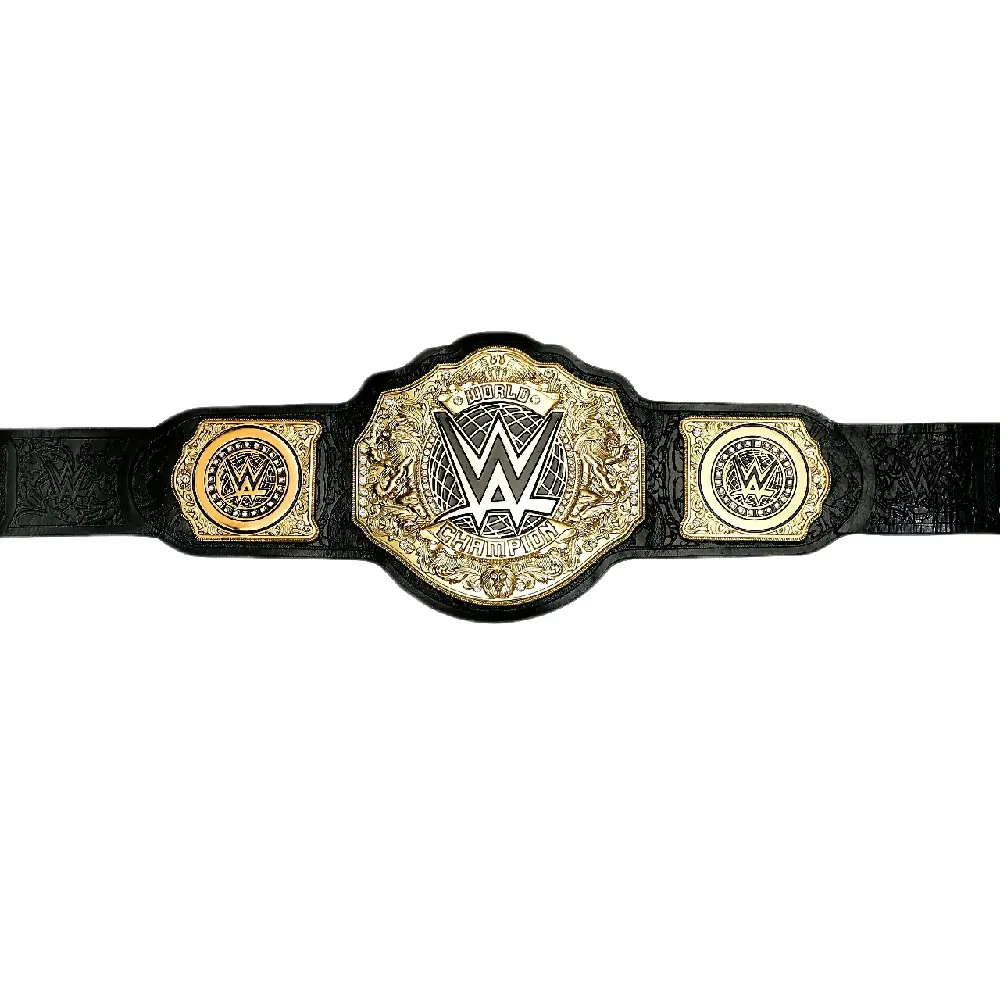 WWE World Heavyweight Championship Replica Belt 5MM Zinc Alloy Adult Size