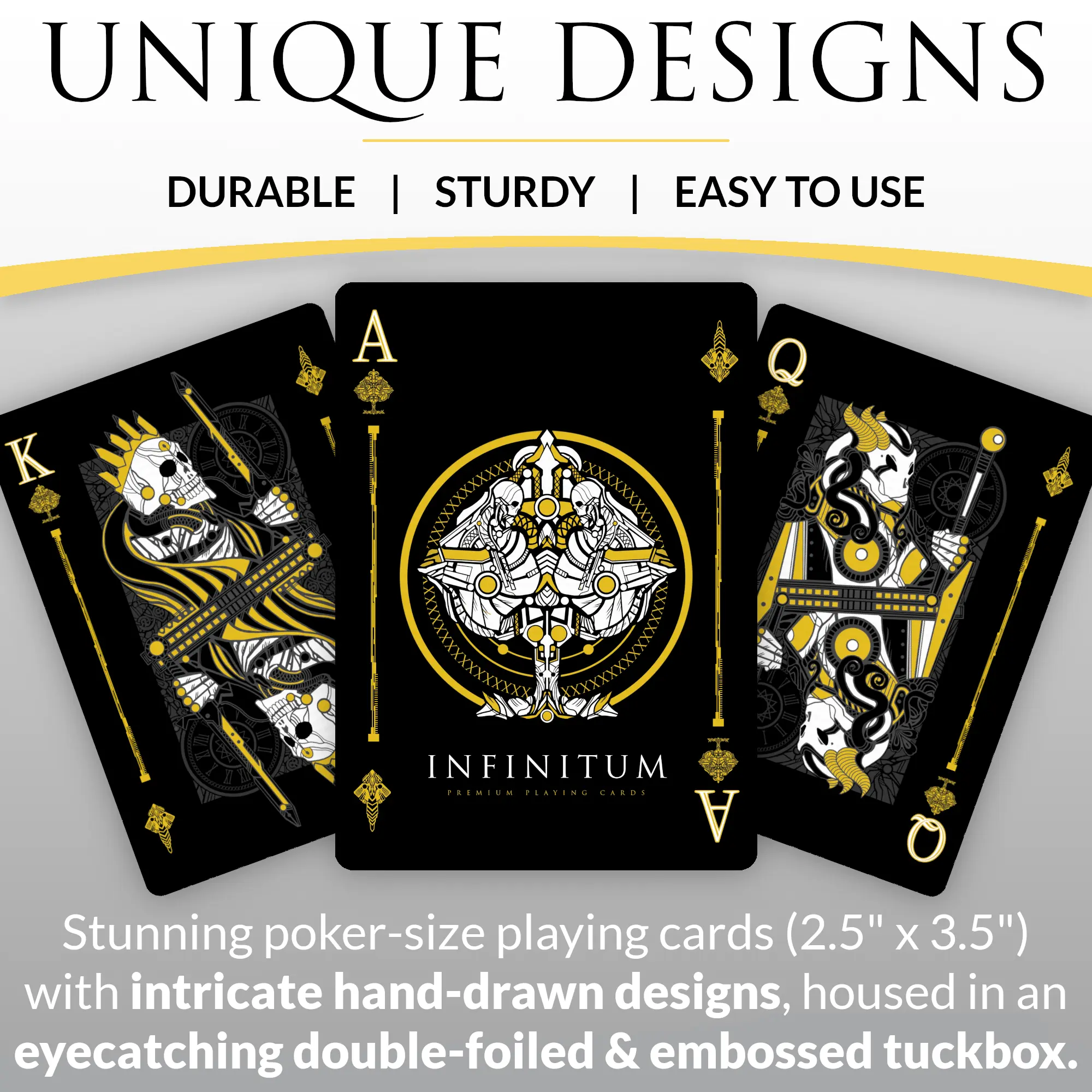 TALKING POINT CARDS Infinitum Playing Cards with Unique Design and Rich Gameplay Experience, Decks Of Cards, Game Card Games Card Games For Families Cool Playing Cards