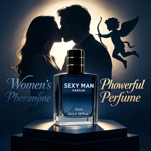 Men's Pheromone Perfume, Infused with Pheromone Formula, Long Lasting Floral Fruity Woody Scent, Designed for Her to Make Her Addicted to You & Share a Wild Night, Gift for Prime Day & Valentine's Day 55ml