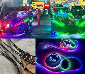 8x 4FT CHASING IP65 Flexible Strips for Slingshot S/R/SL/SLR/GT Rear Hood Lights