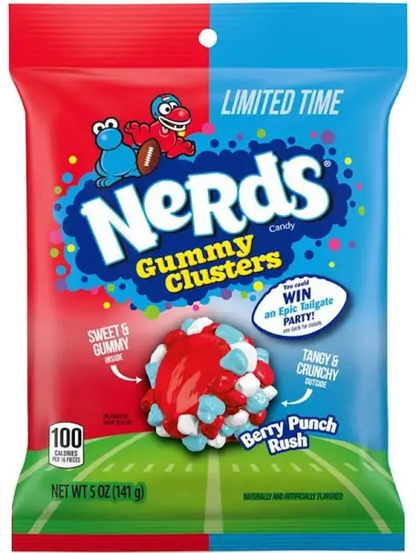 Nerds Gummy Clusters Berry Punch Rush