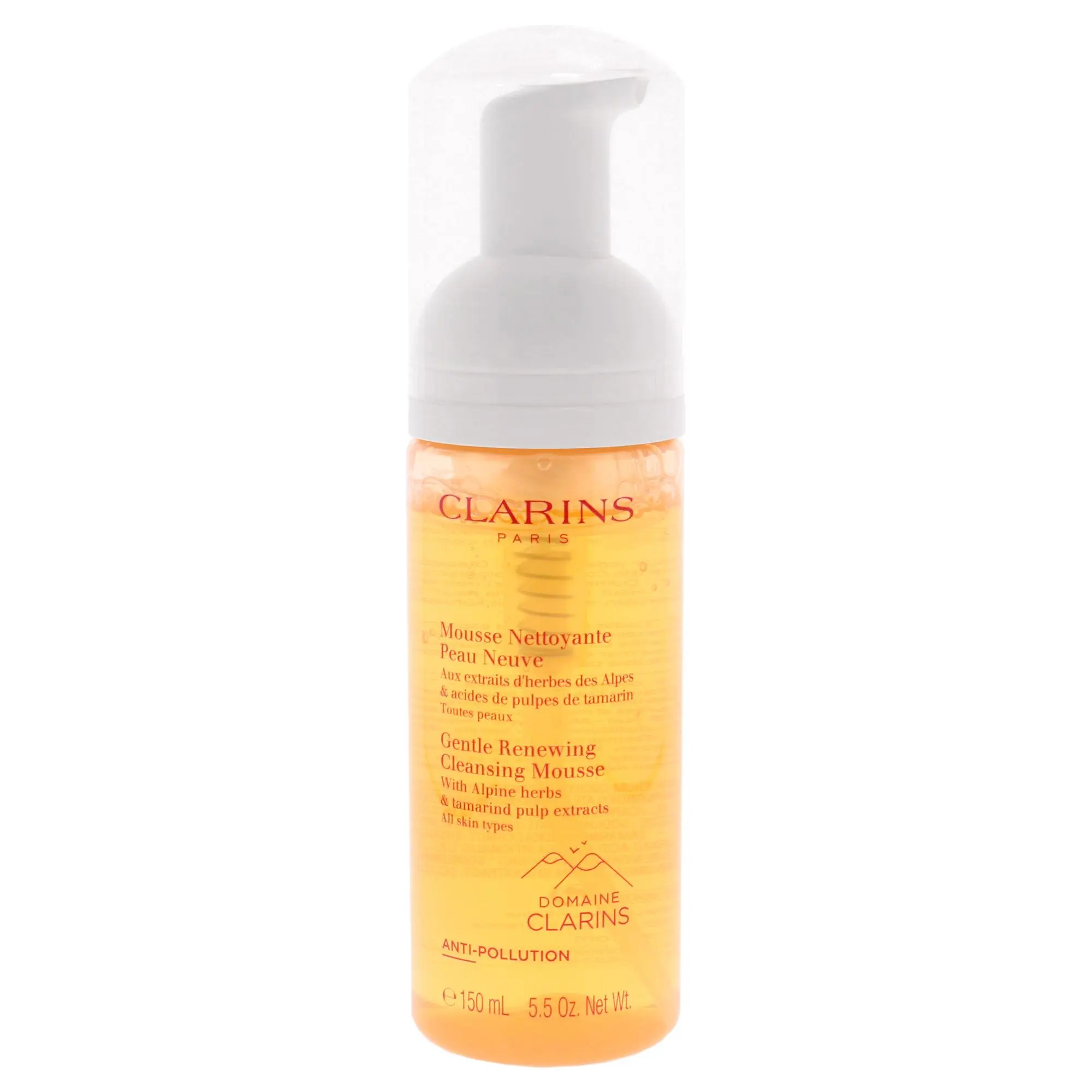Clarins Gentle Renewing Facial Cleansing Mousse - Unisex, 5.5 oz Cleanser
