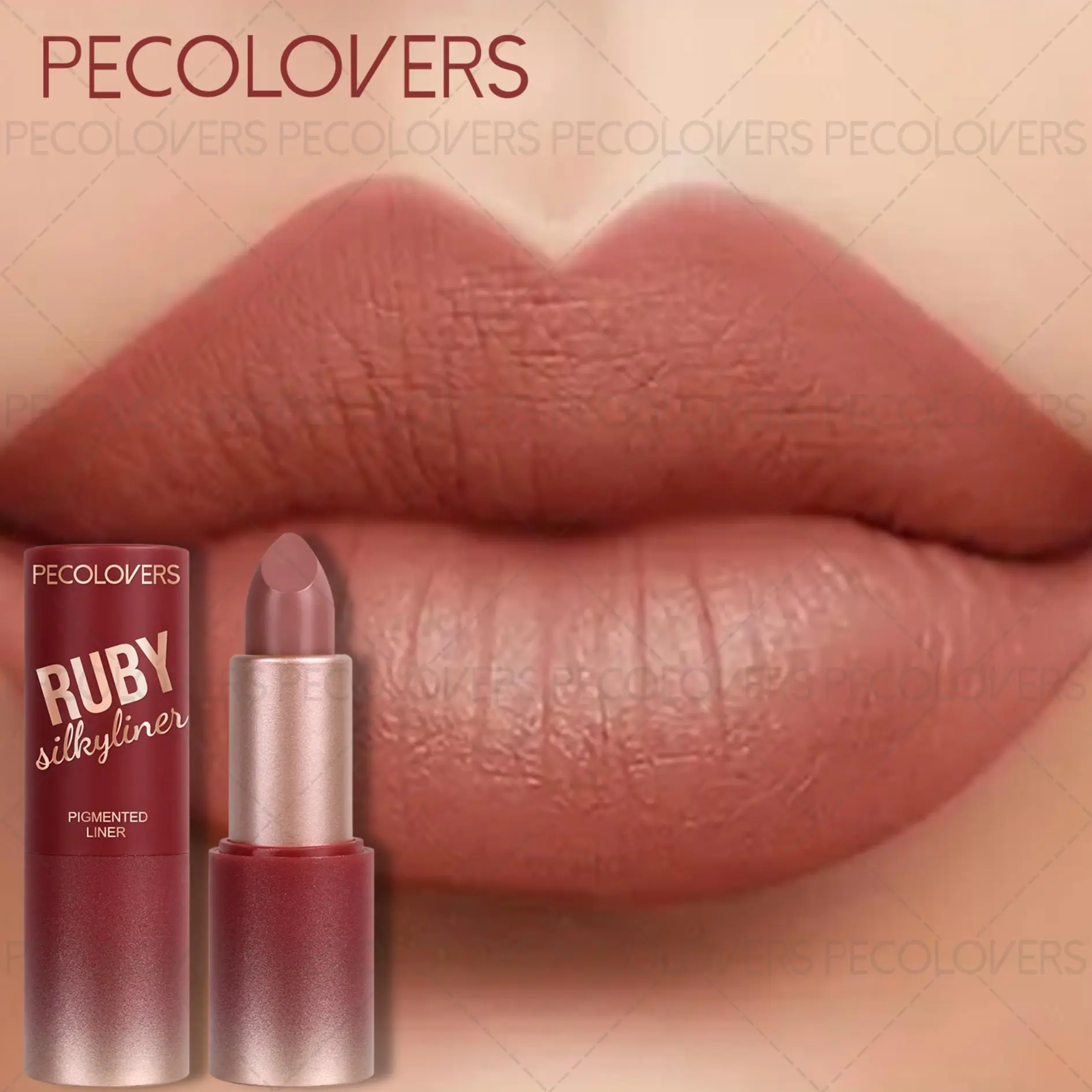 Waterproof Long-Lasting Lipstick,Cosmetic,High Pigment,Wedding & Music Festival Makeup Gift for Women