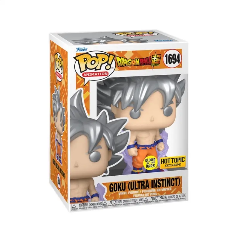 Funko Pop! Goku (Ultra Instinct) #1694 - Collectible figurine - Vinyl Figure - Anime Fan